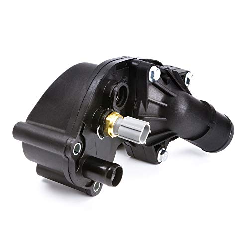902-860 Engine Coolant Thermostat & Housing with Sensor Assembly for Ford Explorer 2002-2010 V6 4.0L Explorer Sport Trac 2007-2010 Mercury Mountaineer 2002-2010, 2L2Z8592AA 2L2Z8592BA