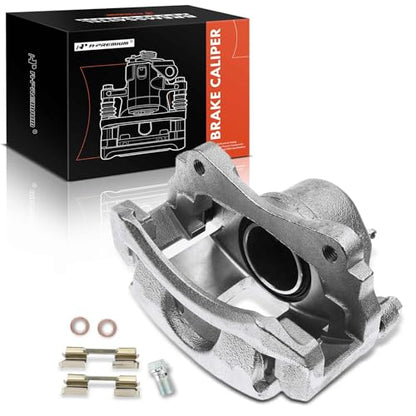 A-Premium Front Right Passenger Disc Brake Caliper with Bracket - style: Front Passenger Side
