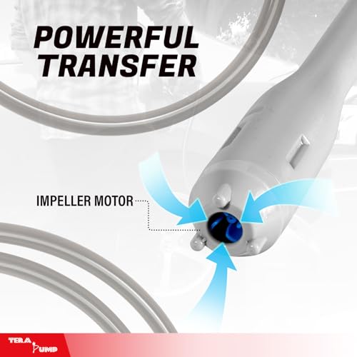 TERA PUMP Fuel Transfer Pump w/Quick Flow Control Nozzle - style: 3.25 ft Telescopic Pump (D)
