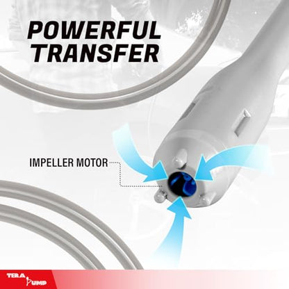 TERA PUMP Fuel Transfer Pump w/Quick Flow Control Nozzle - style: 3.25 ft Telescopic Pump (D)