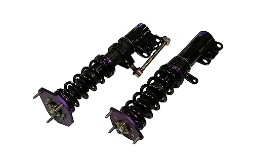 D2 Racing RS Coilovers 36 WAY Adjustable For 1985-1986 Toyota MR2, AW11
