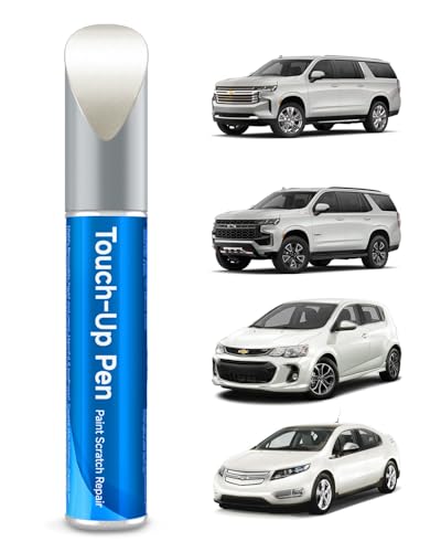 GBN/WA800J/98 White Diamond Metallic Tricoat Touch Up Paint Compatible with Chevrolet GMC Buick Cadillac Exact Match Touch Up Paint Car Scratch Repair - color: White Diamond Metallic Tricoat(GBN/WA800J/98) compatible with Suburban/Tahoe/Sonic/Volt/Malibu/