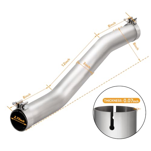 Performance Exhaust D-Fit Muffler Kit Fit 2014-2021 Chevrolet Silverado 1500, 2014-2021 GMC Sierra 1500