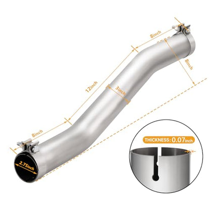 Performance Exhaust D-Fit Muffler Kit Fit 2014-2021 Chevrolet Silverado 1500, 2014-2021 GMC Sierra 1500