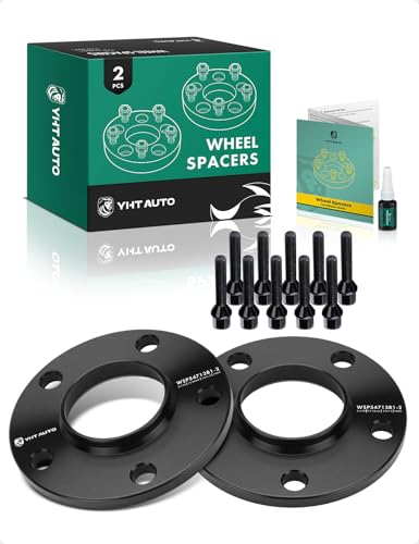 YHTAUTO 5x120 Hub Centric Wheel Spacers 10 mm for BMW - size: 10 MM Thickness, style: 2 PCS