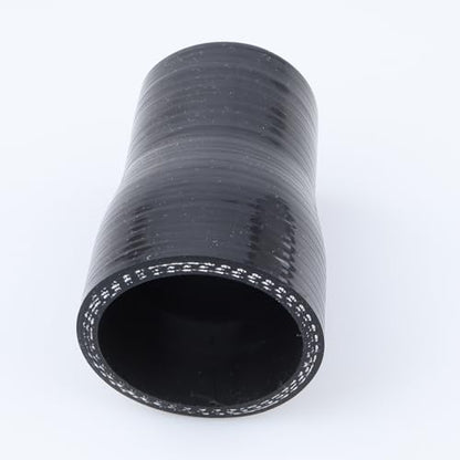 AC PERFORMANCE ID 1.75" to 1.5" Straight Silicone Hose Reducer Black - color: Black, size: ID 1.5" to 1.75" (38mm to 44mm)
