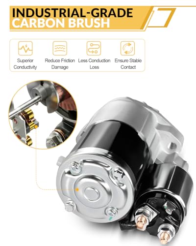 AATEE 1.2KW 8 Teeth 12V Starter Motor for:-Dodge for:-Chrysler for:-Jeep - style: 5034555AA