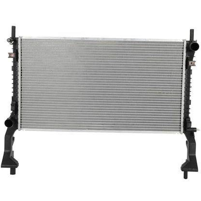 SCITOO Aluminum Radiator Compatible with Ford for Mustang 2015-2023 - size: 13707/13488