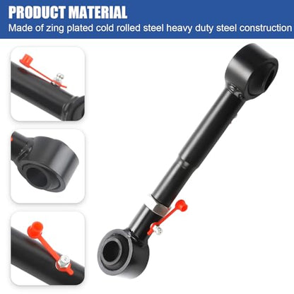 Lifts Front Sway Bar Links Quicker Disconnect System 2.5"-6" Compatible with 2007-2018 Jeep Wrangler JK JKU 2/4 doors Adjustable Front Sway Bar Quick Disconnect End Links