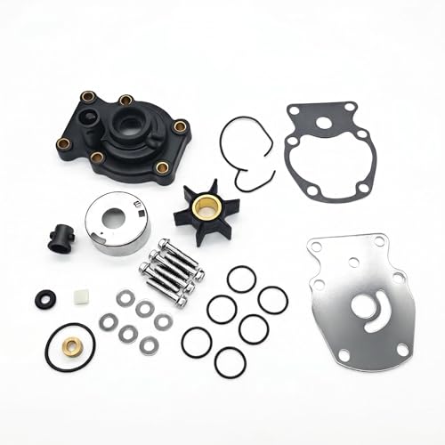 Water Pump Impeller Kit w/Housing 393630 for Johnson Evinrude OMC 20-35HP - size: 393630