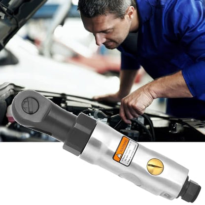 Walfront Impact Wrench, Air Impact Driver Pneumatic Ratchet Wrench Straight Shank Mini Air Ratchets 1/4in Threaded Connector(1/4“)