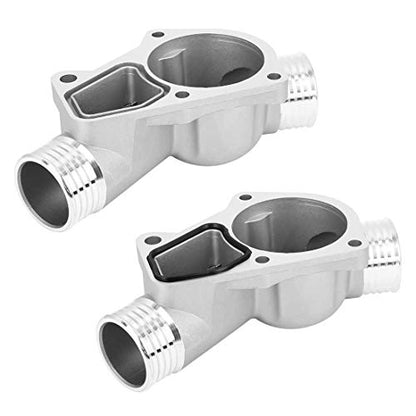 X AUTOHAUX 11531722531 Car Engine Coolant Thermostat Housing Assembly for BMW 320i 525i Z3 M3