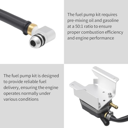 438400 Fuel Pump Kit Replacement for Johnson V4 90HP Vro 60 Degree