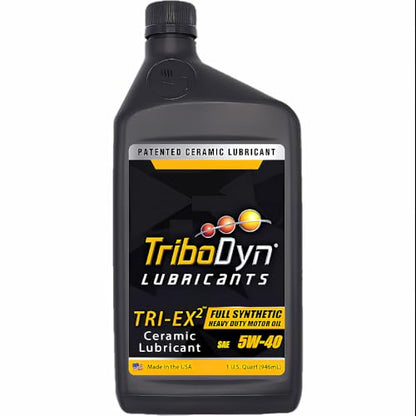 Tri-Ex² 5W-40 Full Synthetic Diesel Oil | 1 Quart - size: 1 Quart