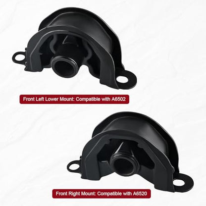 Front Right Left Engine Motor Mount Replacement for Honda Civic 1.6L - size: 1PCS-Compatible with 1996-2000 Civic 1.6L