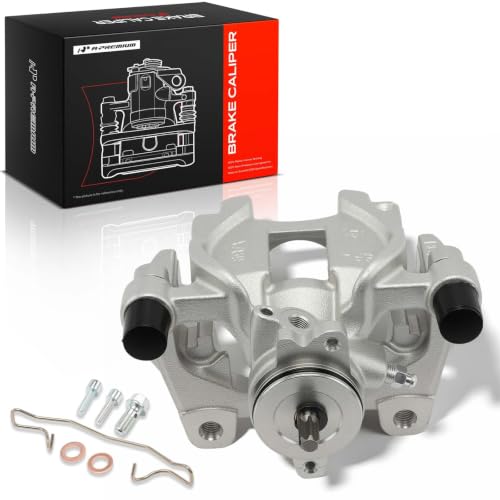 A-Premium Rear Left Driver Disc Brake Caliper with Bracket