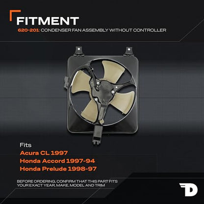 Dorman 620-201 A/C Condenser Fan Assembly