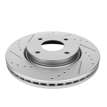 SCITOO Front Brake Kits Drill & Slotted Brakes Rotor Brakes Pads:D815;31463 - size: Front 31463-Slotted + D815 [2+4PCS]