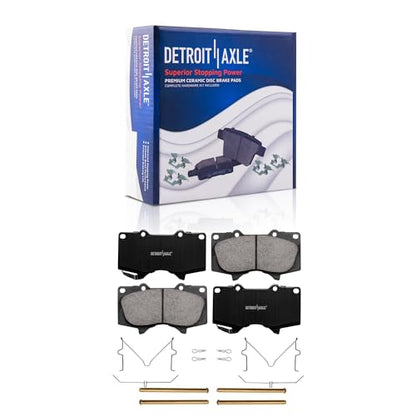 Detroit Axle - Brake Kit for Toyota 2003-2009 4Runner, 2007-2009 FJ Cruiser - size: 8PR1200015/kit