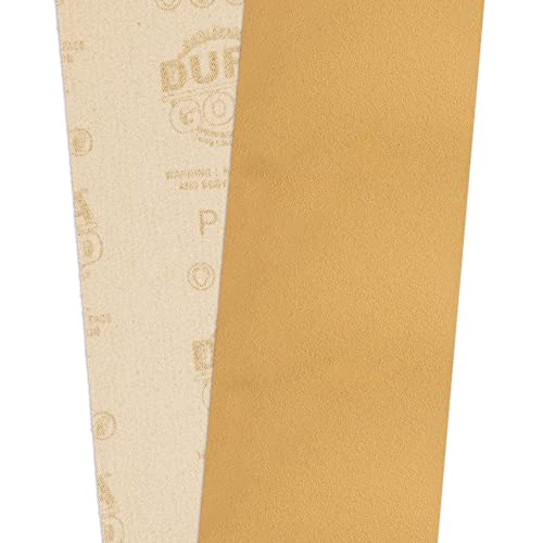 Dura-Gold 180 Grit Gold Longboard Sandpaper, Continuous Roll, Hook & Loop - size: 180-Grit