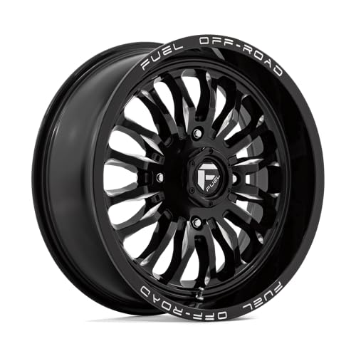 Fuel UTV D821 18X7 4X137 G-BLK MILL 13MM - D8211870A644