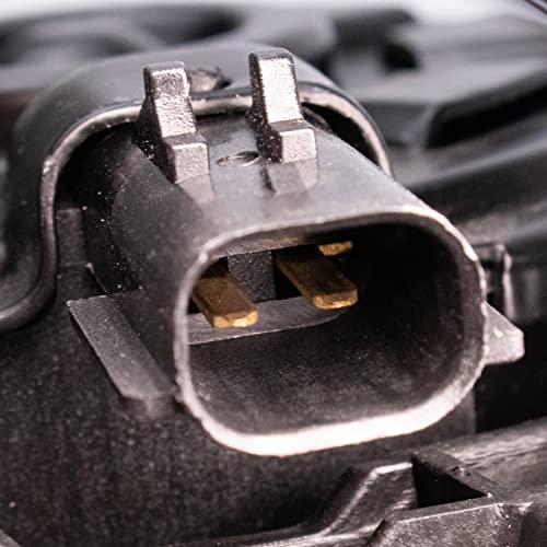 TRQ Left Radiator Cooling Fan Assembly Driver Side - style: RFA80428