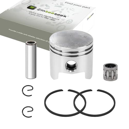 40mm 44mm Cylinder Assembly Piston Assembly for 43cc 47cc 49cc 2 Stroke Engine with Cylinder Piston Ring Circlip Gasket Piston Pin Needle Bearing Spark Plug (40mm-6, Piston) - color: 40mm-6, size: Piston