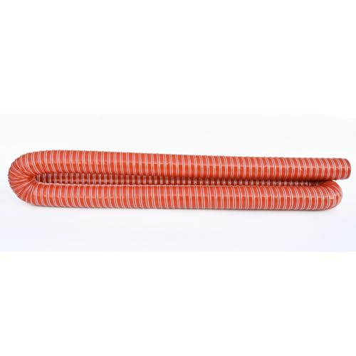 AC PERFORMANCE ID 2" Silicone Flexible Air Intake Ducting Red 4 Meter - color: Red, size: 2", 13.3FT (4M)