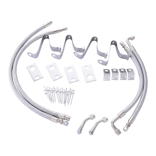 Dually Valve Stem Extenders Kit, 16" to 19-1/2"