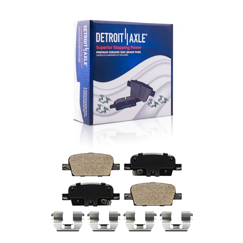 Detroit Axle - Rear Brake Kit for 2016-2022 Chevrolet Malibu - size: 6PR42380/kit