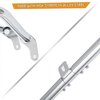Kinglemc Crash Bar Engine Guard for Harley Softail(Chrome-D) - color: Chrome-D