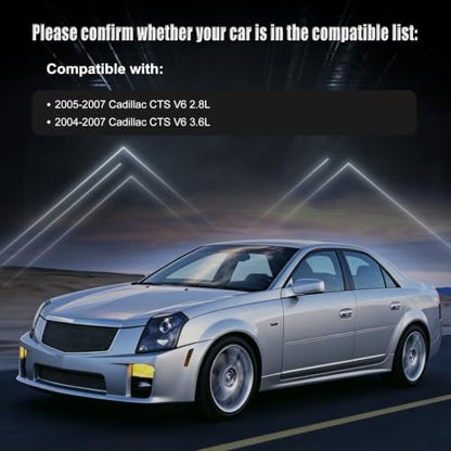 Alternator for 2005-2007 CTS V6 2.8L, 2004-2007 CTS V6 3.6L 11044N - size: 2004-2007 CTS V6 3.6L