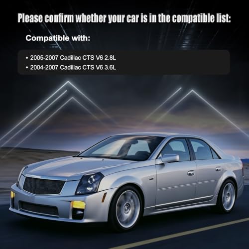 Alternator for 2005-2007 CTS V6 2.8L, 2004-2007 CTS V6 3.6L 11044N - size: 2004-2007 CTS V6 3.6L