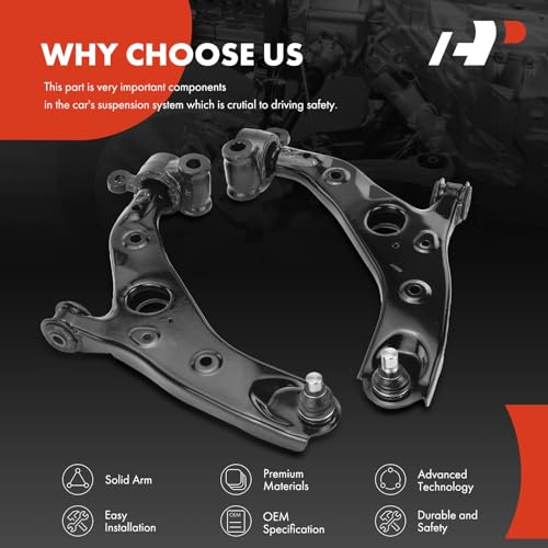 A-Premium Front Lower Control Arm, with Ball Joint & Bushing