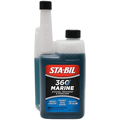STA-BIL 360 Marine Fuel System Treatment, 32 oz - size: 32 oz.