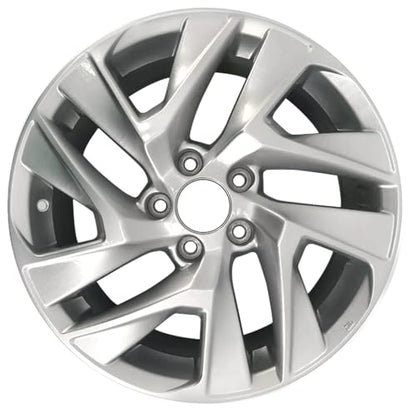 New Single 17" 17x7 Inch 17 Inch Alloy Aluminum Wheel Rim Fits for Honda CR-V 2014 2015 2016, OEM Design Replacement Rim Direct Fit, 64069, Silver