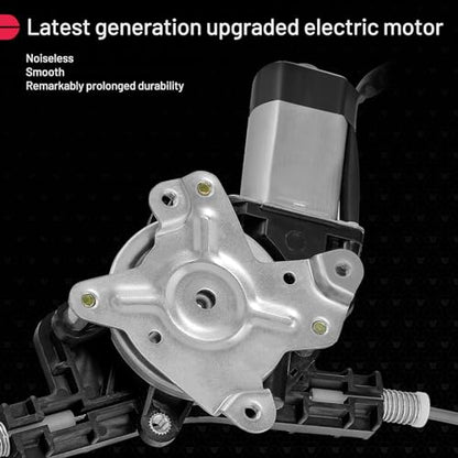 BDFHYK 748-981 Rear Right Window Regulator with Motor - size: Rear Right, style: 2005-2015 Nissan Armada Titan