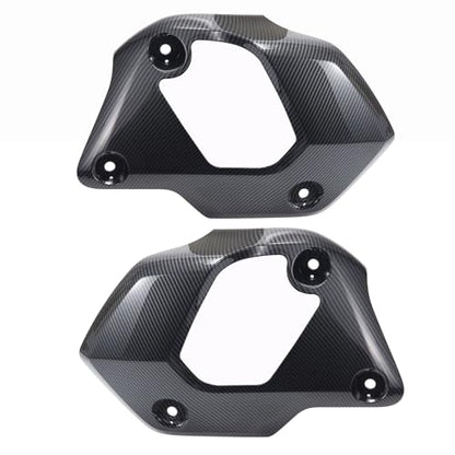 Mokuo Motorcyle Fairing Kit in ABS Material Compatible with 2021-2024 Honda Grom Msx 125 SF, Carbon Color - style: Carbon