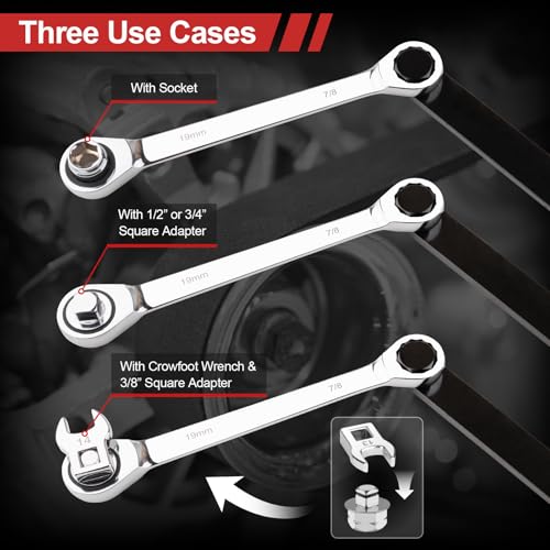 15PCS Serpentine Belt Tool Kit, Premium CR-V Alloy Steel