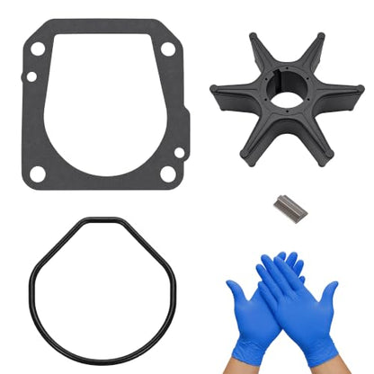 06192-ZY6-000 Water Pump Impeller Kit for Honda 115-150 HP 4 Stroke - size: BF115/135/150