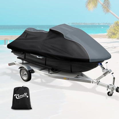 Jet Ski Cover for Yamaha VX Cruiser 2010-2014 Heavy Duty Waterproof - size: For Yamaha 2010-2014 VX Cruiser