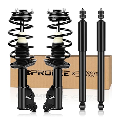 PROEZE Front and Rear Strut Shock Assembly for 2006-2011 Civic - size: 2006-2011 Honda Civic-Front&Rear