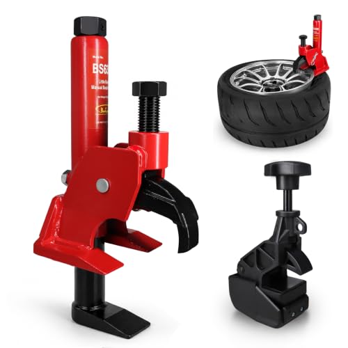 BESTOOL Manual Tire Bead Breaker with Bead Clamp for ATV & Tractor Tires - color: red