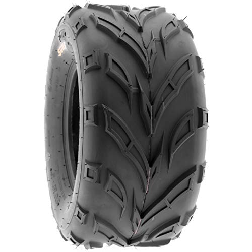 SunF A004 ATV Golf Carts Off-Road Tire 16x8-7, 6 PR, Track & Trail, Tubeless - size: 16x8-7