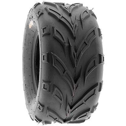 SunF A004 ATV Golf Carts Off-Road Tire 16x8-7, 6 PR, Track & Trail, Tubeless - size: 16x8-7