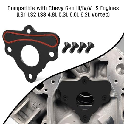 Camshaft Retainer Plate Kit for GM LS LT Engines, Gasket Bolt