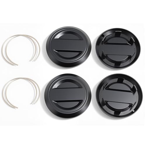 4Pcs Hub Wheel Center Caps for Polaris RZR,Tire Wheel Center Rim Cap Parts Compatible with Polaris RZR 1000 XP Turbo/XP 4/Ranger 2017-2021(Replace #1522872-655)
