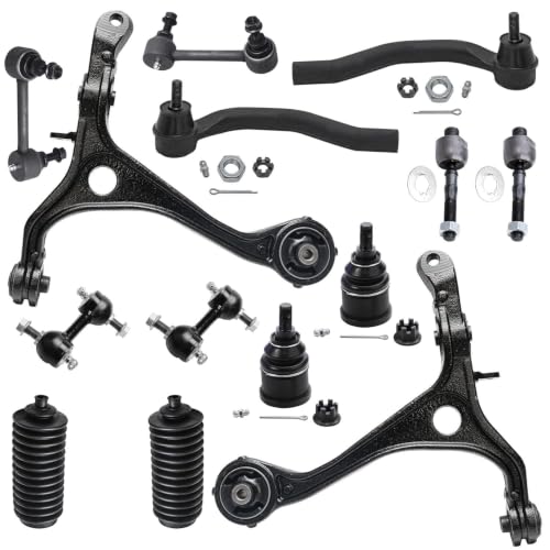Detroit Axle - 14pc End Suspension Kit for Acura 2004-2008 TSX 2003-2007 - size: 14CS34607/14PC