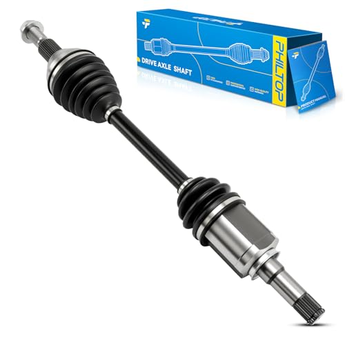 PHILTOP Front Left CV Axle for Chevrolet Traverse 2009-2017, GMC Acadia 2007-2017, Buick Enclave 2008-2014, Saturn Outlook 2007-2010, GMC Acadia Limited 2017, 66-1465HD CV Axle Shaft 1 PCS - size: 66-1465HD