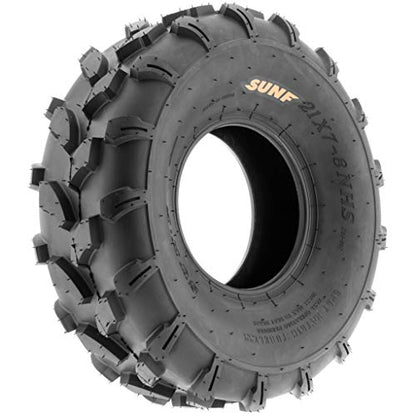 SunF 21x7-8 Tubeless 6 Ply - A003 [Set of 2] - size: 21x7-8